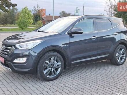 Хендай Санта Фе 2014 в Коломые на Automoto.ua Серый Хендай Санта Фе, объемом двигателя 2.2 л и пробегом 247 тыс. км за 16900 $, фото 1 на Automoto.ua