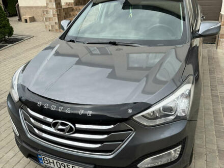 Сірий Хендай Санта Фе, об'ємом двигуна 2.2 л та пробігом 190 тис. км за 19500 $, фото 1 на Automoto.ua