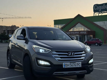 Серый Хендай Санта Фе, объемом двигателя 2.36 л и пробегом 110 тыс. км за 14200 $, фото 1 на Automoto.ua