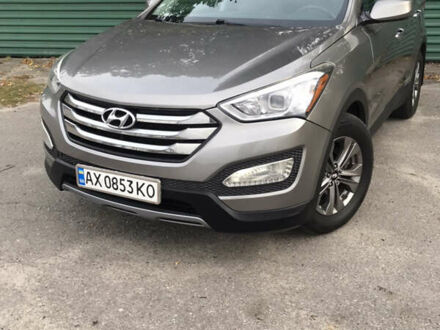 Серый Хендай Санта Фе, объемом двигателя 2.36 л и пробегом 165 тыс. км за 16000 $, фото 1 на Automoto.ua
