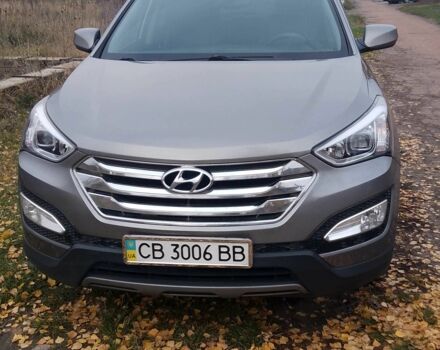 Серый Хендай Санта Фе, объемом двигателя 2.4 л и пробегом 147 тыс. км за 14700 $, фото 1 на Automoto.ua