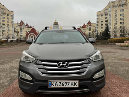 Серый Хендай Санта Фе, объемом двигателя 2.2 л и пробегом 158 тыс. км за 17000 $, фото 1 на Automoto.ua