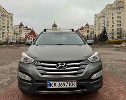 Серый Хендай Санта Фе, объемом двигателя 2.2 л и пробегом 158 тыс. км за 17000 $, фото 1 на Automoto.ua