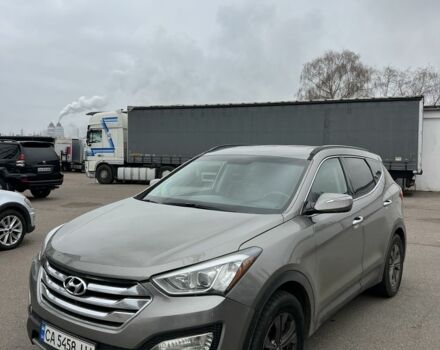 Серый Хендай Санта Фе, объемом двигателя 2.4 л и пробегом 156 тыс. км за 13800 $, фото 1 на Automoto.ua