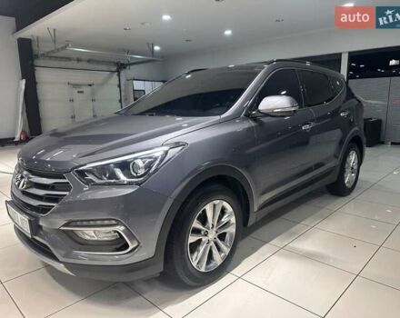 Сірий Хендай Санта Фе, об'ємом двигуна 2.2 л та пробігом 168 тис. км за 18900 $, фото 1 на Automoto.ua