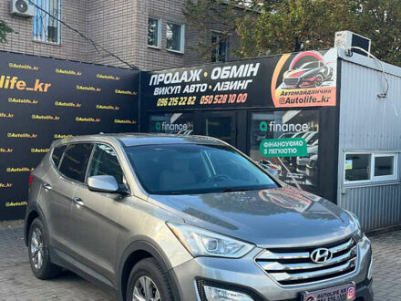 Хендай Санта Фе 2015 в Кривом Роге на Automoto.ua Серый Хендай Санта Фе, объемом двигателя 2.36 л и пробегом 159 тыс. км за 14500 $, фото 1 на Automoto.ua