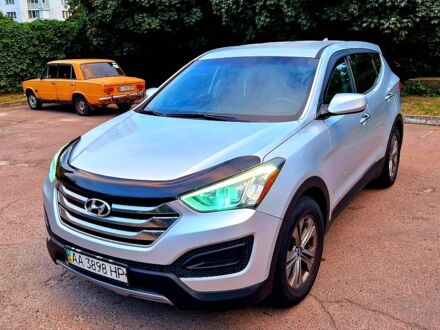 Хендай Санта Фе 2015 в Броварах на Automoto.ua Серый Хендай Санта Фе, объемом двигателя 2.4 л и пробегом 200 тыс. км за 14000 $, фото 1 на Automoto.ua