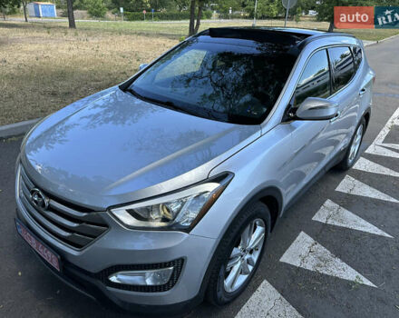 Сірий Хендай Санта Фе, об'ємом двигуна 2 л та пробігом 191 тис. км за 14900 $, фото 1 на Automoto.ua