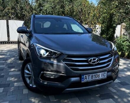 Сірий Хендай Санта Фе, об'ємом двигуна 2.2 л та пробігом 120 тис. км за 22800 $, фото 1 на Automoto.ua