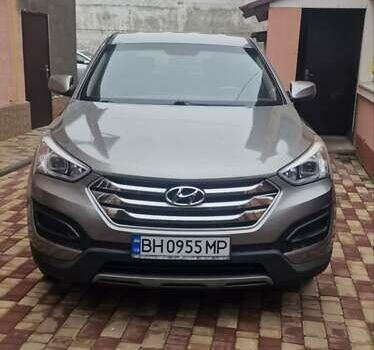 Серый Хендай Санта Фе, объемом двигателя 2.4 л и пробегом 145 тыс. км за 14500 $, фото 1 на Automoto.ua