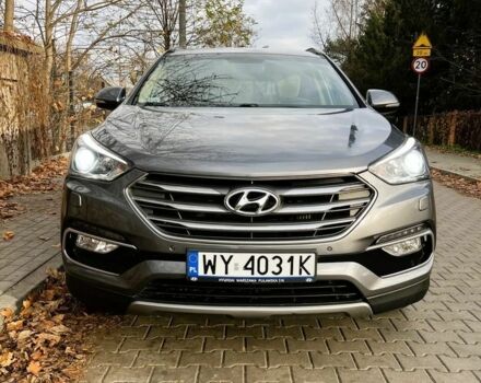 Серый Хендай Санта Фе, объемом двигателя 2 л и пробегом 168 тыс. км за 9800 $, фото 1 на Automoto.ua