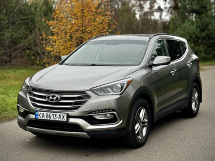 Серый Хендай Санта Фе, объемом двигателя 2.36 л и пробегом 133 тыс. км за 13800 $, фото 1 на Automoto.ua