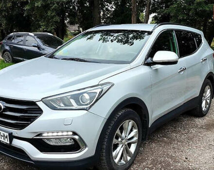 Серый Хендай Санта Фе, объемом двигателя 2.2 л и пробегом 186 тыс. км за 22900 $, фото 1 на Automoto.ua