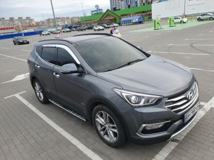 Хендай Санта Фе 2016 в Одессе на Automoto.ua Серый Хендай Санта Фе, объемом двигателя 2.2 л и пробегом 115 тыс. км за 21500 $, фото 1 на Automoto.ua