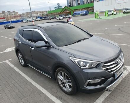 Сірий Хендай Санта Фе, об'ємом двигуна 2.2 л та пробігом 115 тис. км за 21500 $, фото 1 на Automoto.ua