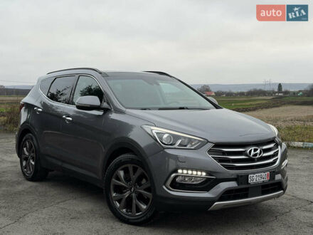Серый Хендай Санта Фе, объемом двигателя 2.2 л и пробегом 131 тыс. км за 24000 $, фото 1 на Automoto.ua