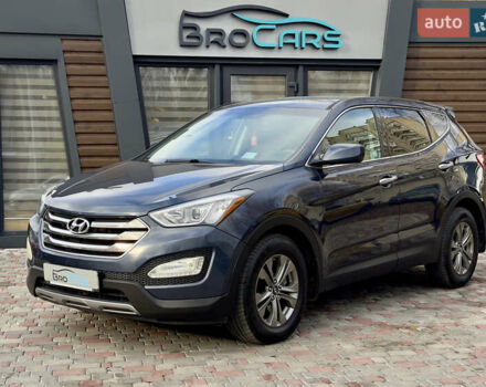 Серый Хендай Санта Фе, объемом двигателя 2.36 л и пробегом 110 тыс. км за 15500 $, фото 1 на Automoto.ua