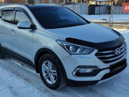 Серый Хендай Санта Фе, объемом двигателя 2.36 л и пробегом 100 тыс. км за 19500 $, фото 1 на Automoto.ua