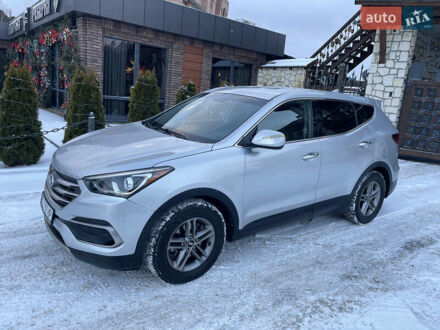 Серый Хендай Санта Фе, объемом двигателя 2.4 л и пробегом 70 тыс. км за 14500 $, фото 1 на Automoto.ua