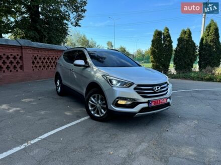 Сірий Хендай Санта Фе, об'ємом двигуна 2 л та пробігом 166 тис. км за 18800 $, фото 1 на Automoto.ua