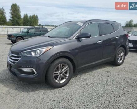 Серый Хендай Санта Фе, объемом двигателя 2.4 л и пробегом 134 тыс. км за 13900 $, фото 1 на Automoto.ua