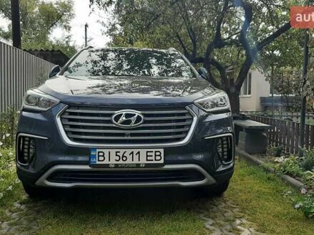 Хендай Санта Фе 2017 в Полтаве на Automoto.ua Серый Хендай Санта Фе, объемом двигателя 3.3 л и пробегом 30 тыс. км за 25000 $, фото 1 на Automoto.ua