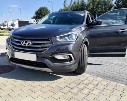 Серый Хендай Санта Фе, объемом двигателя 2.4 л и пробегом 102 тыс. км за 9700 $, фото 1 на Automoto.ua