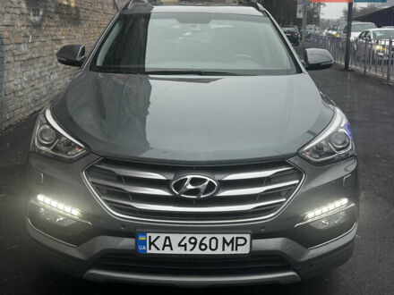 Сірий Хендай Санта Фе, об'ємом двигуна 2.2 л та пробігом 51 тис. км за 25200 $, фото 1 на Automoto.ua