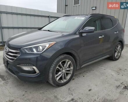Серый Хендай Санта Фе, объемом двигателя 2 л и пробегом 68 тыс. км за 3100 $, фото 1 на Automoto.ua