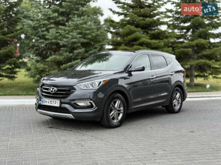 Серый Хендай Санта Фе, объемом двигателя 2.4 л и пробегом 120 тыс. км за 20000 $, фото 1 на Automoto.ua