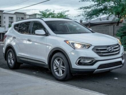 Серый Хендай Санта Фе, объемом двигателя 2.4 л и пробегом 54 тыс. км за 11500 $, фото 1 на Automoto.ua