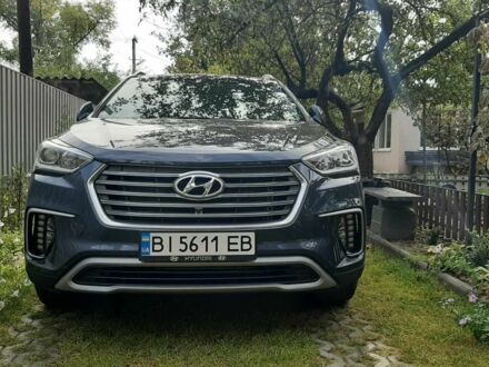 Хендай Санта Фе 2017 в Полтаве на Automoto.ua Серый Хендай Санта Фе, объемом двигателя 3 л и пробегом 78 тыс. км за 25000 $, фото 1 на Automoto.ua