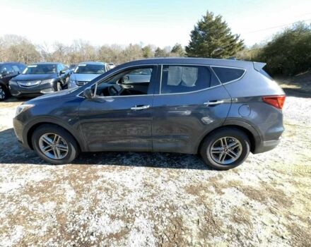 Серый Хендай Санта Фе, объемом двигателя 2 л и пробегом 85 тыс. км за 15100 $, фото 1 на Automoto.ua