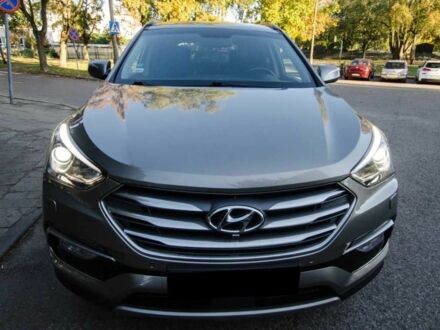 Серый Хендай Санта Фе, объемом двигателя 2 л и пробегом 104 тыс. км за 14000 $, фото 1 на Automoto.ua