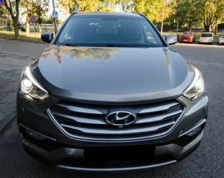 Сірий Хендай Санта Фе, об'ємом двигуна 2 л та пробігом 104 тис. км за 14000 $, фото 1 на Automoto.ua