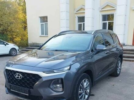 Сірий Хендай Санта Фе, об'ємом двигуна 2 л та пробігом 140 тис. км за 21000 $, фото 1 на Automoto.ua