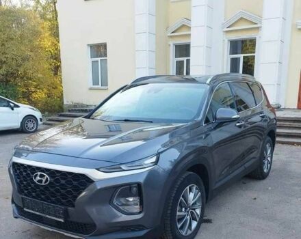 Серый Хендай Санта Фе, объемом двигателя 2 л и пробегом 140 тыс. км за 21000 $, фото 1 на Automoto.ua