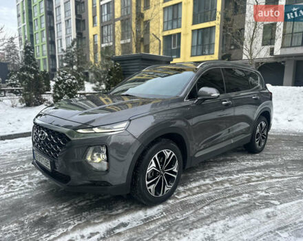 Серый Хендай Санта Фе, объемом двигателя 2.2 л и пробегом 89 тыс. км за 27600 $, фото 1 на Automoto.ua