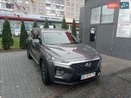 Серый Хендай Санта Фе, объемом двигателя 2 л и пробегом 130 тыс. км за 26700 $, фото 1 на Automoto.ua