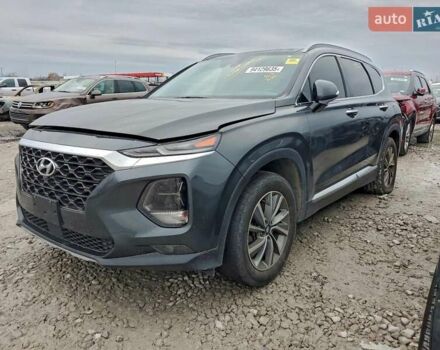 Сірий Хендай Санта Фе, об'ємом двигуна 2.36 л та пробігом 83 тис. км за 4800 $, фото 1 на Automoto.ua
