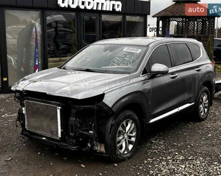 Серый Хендай Санта Фе, объемом двигателя 2.4 л и пробегом 164 тыс. км за 15200 $, фото 1 на Automoto.ua