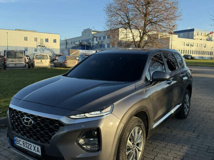 Серый Хендай Санта Фе, объемом двигателя 2.2 л и пробегом 106 тыс. км за 24900 $, фото 1 на Automoto.ua