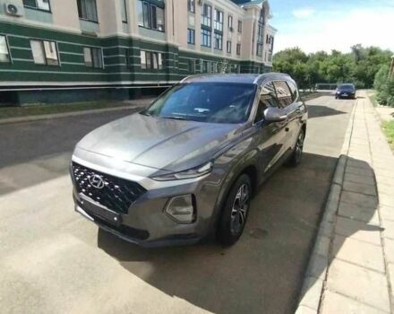 Серый Хендай Санта Фе, объемом двигателя 2 л и пробегом 86 тыс. км за 22000 $, фото 1 на Automoto.ua