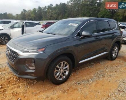 Сірий Хендай Санта Фе, об'ємом двигуна 2.36 л та пробігом 113 тис. км за 4500 $, фото 1 на Automoto.ua