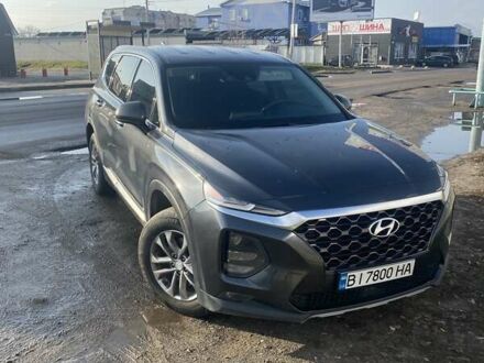 Серый Хендай Санта Фе, объемом двигателя 2 л и пробегом 150 тыс. км за 19800 $, фото 1 на Automoto.ua