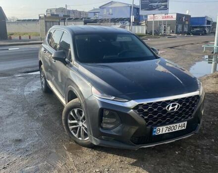 Серый Хендай Санта Фе, объемом двигателя 2 л и пробегом 150 тыс. км за 19800 $, фото 1 на Automoto.ua