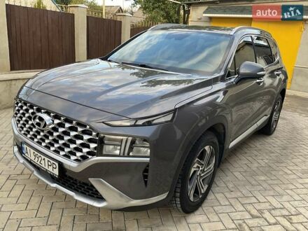 Серый Хендай Санта Фе, объемом двигателя 2.15 л и пробегом 82 тыс. км за 34300 $, фото 1 на Automoto.ua