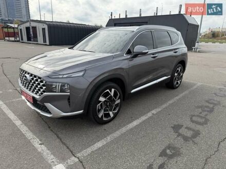 Серый Хендай Санта Фе, объемом двигателя 2.15 л и пробегом 114 тыс. км за 31800 $, фото 1 на Automoto.ua