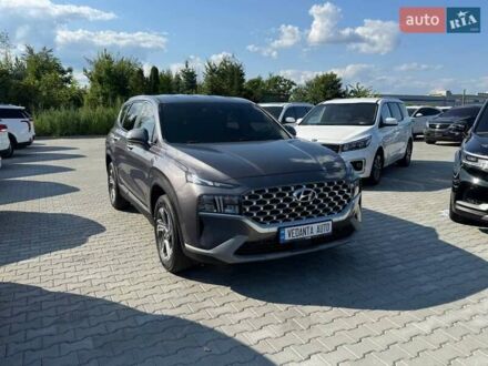 Серый Хендай Санта Фе, объемом двигателя 2.2 л и пробегом 114 тыс. км за 28900 $, фото 1 на Automoto.ua