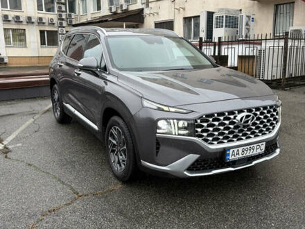 Серый Хендай Санта Фе, объемом двигателя 2.15 л и пробегом 110 тыс. км за 38000 $, фото 1 на Automoto.ua